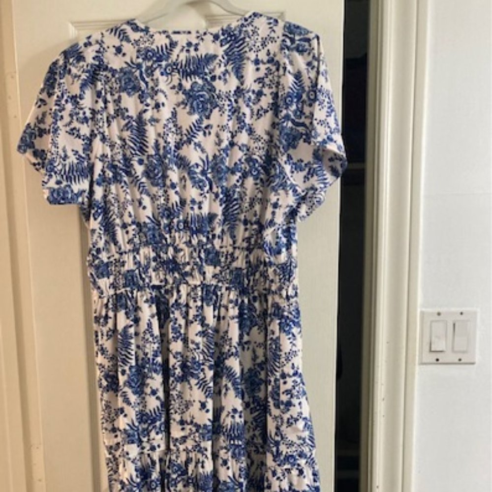 Anthropologie Plus Size 1X Somerset Maxi Dress